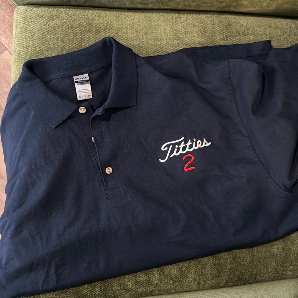 Not a titleist polo “you figure it out” 😂